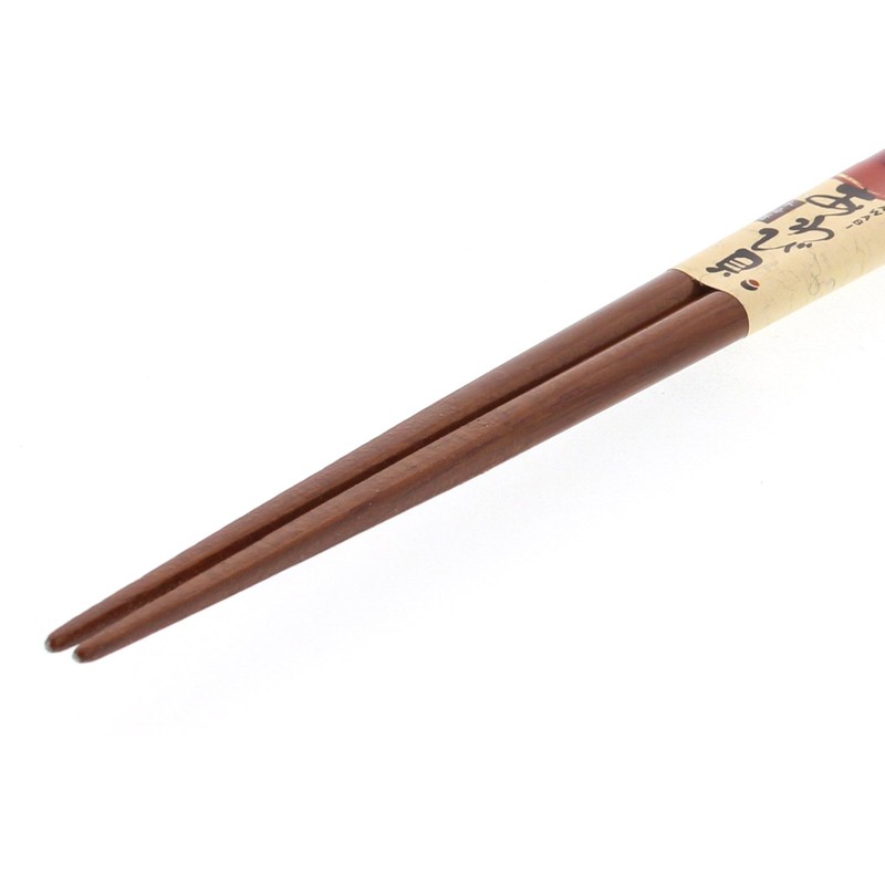 Chopsticks, Dishwasher-safe, Shell Craft, Abalone, Shell Flower Maru, Wooden (Natural