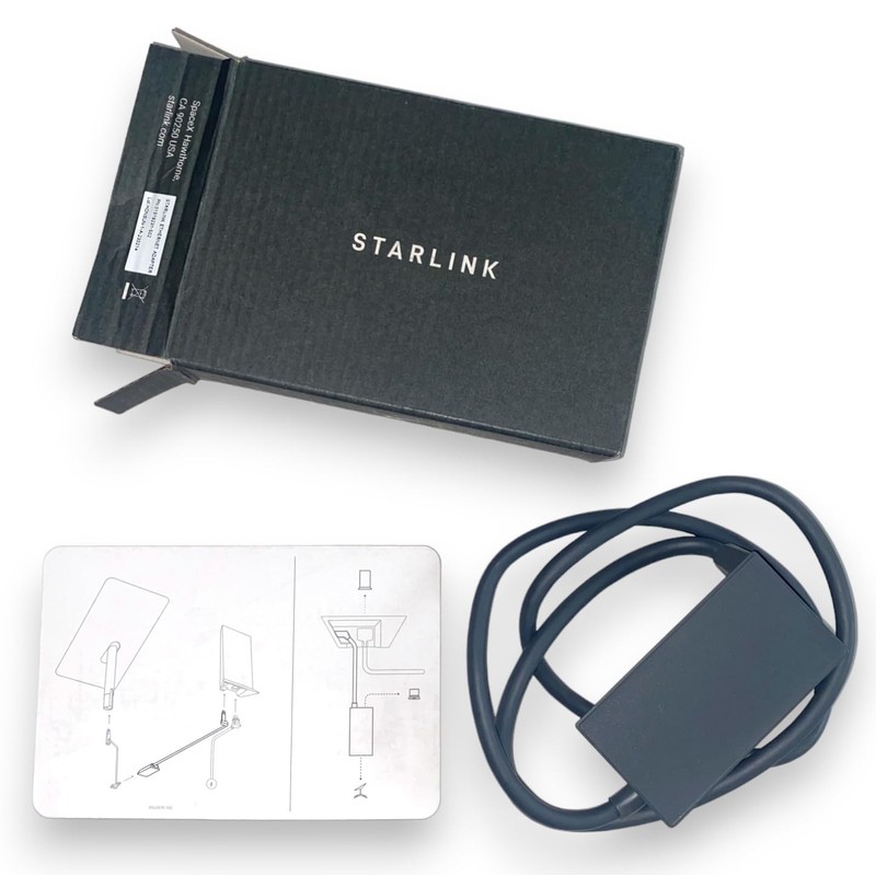 Starlink Satellite Internet V2 Ethernet Adapter for Rectangular Dish -