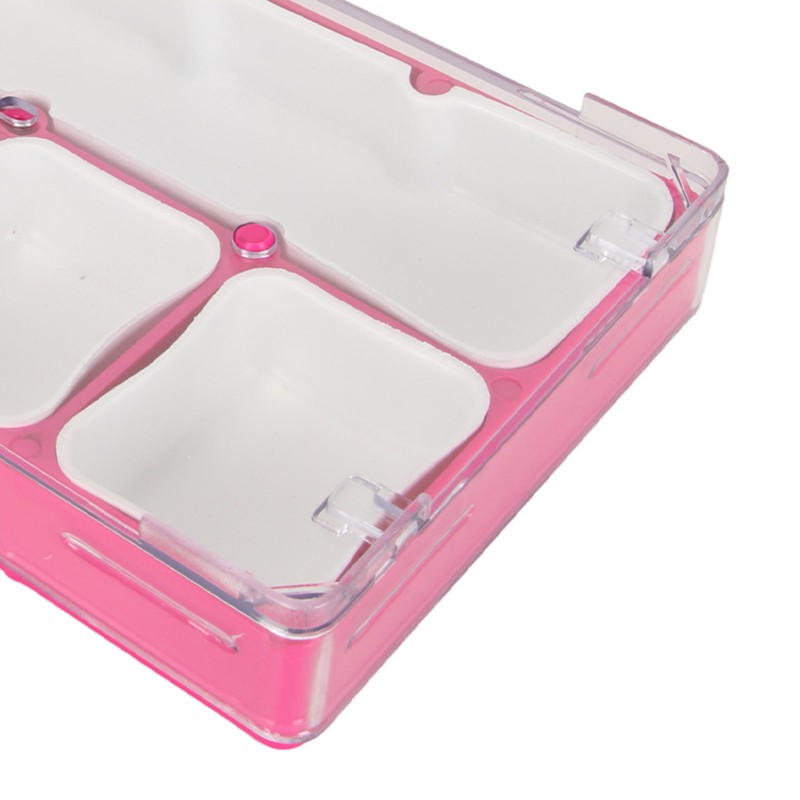 Watch Parts Storage Box 5 Compartments Portable Dustproof Multipurpose Watch