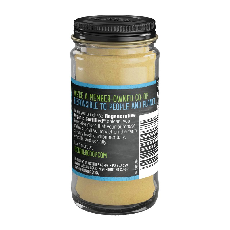 Frontier Co-op Organic Ginger Root Powder, 1.31 Ounce Bottle, Spicy