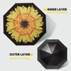 SIEPASA Compact Travel Umbrella - Windproof Auto Open/Close, Lightweight Folding