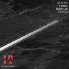 Hydroware Slot Linear Shower Drain - Stainless Steel Rectangular Shower