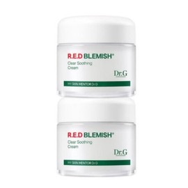 Dr.G Miracle House Dr.G Red Blemish Clear Soothing Cream Skin Soothing 70ml 2pcs 822672 / 미라클하우스 닥터지 레드 블레미쉬 클리어 수딩 크림 피부 진정 70ml 2개 822672