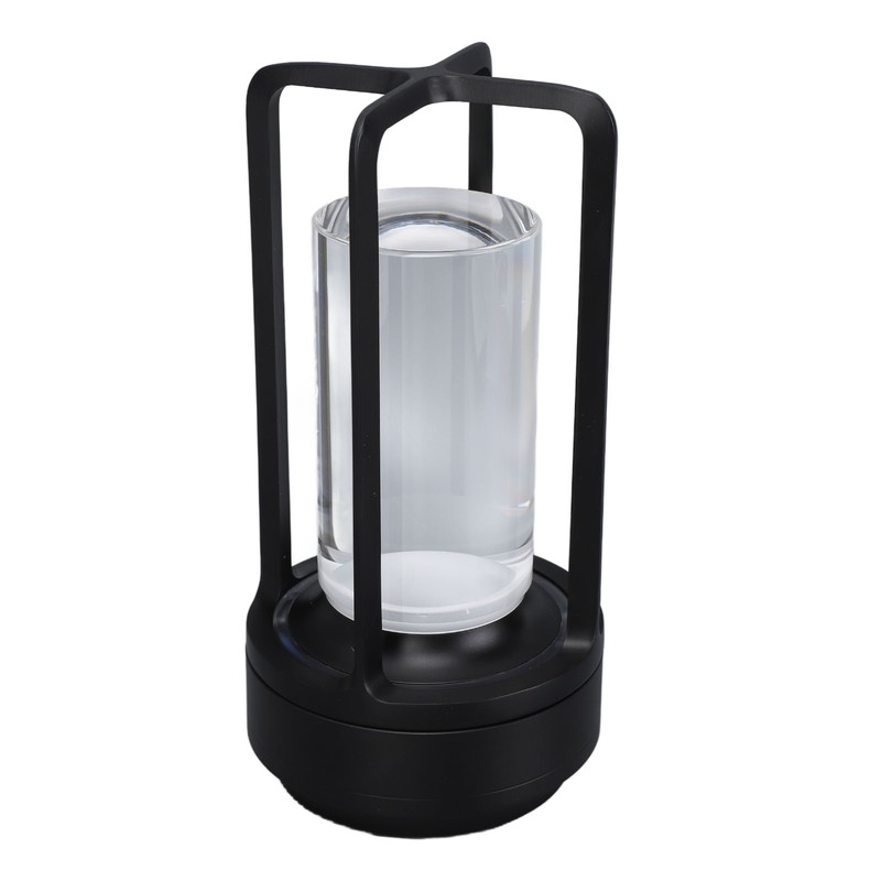 Cordless Table Lamp Crystal Lampshade 16 Color Temperatures Remote Control