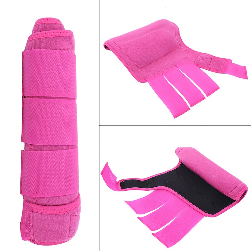 1 Pair Adjustable Horse Splint Leg Boot Protection Support Wrap