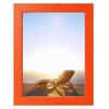 6x8 Orange MDF Picture Frame for Table Top and Wall