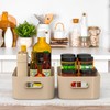 W&H 5 PCS Plastic Storage Boxes, Medium Kitchen Storage Boxes