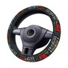 Jesus Cross Steering Wheel Cover Universal 15 Inch Car Accessories