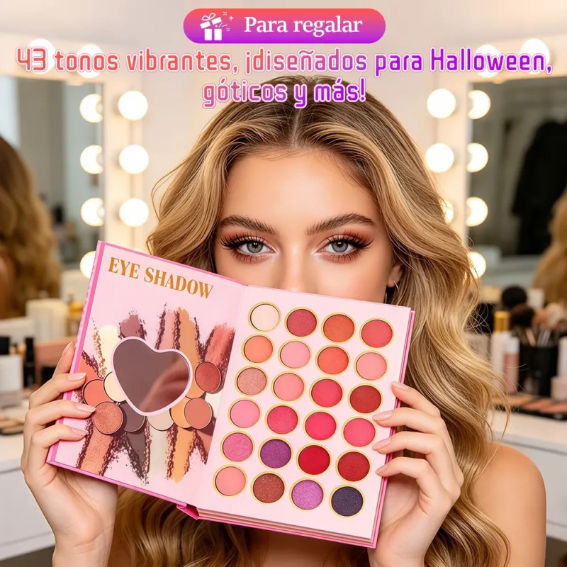 Paleta Sombras Contorno E Iluminación Todo En Uno