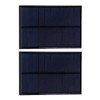 2Pcs Mini Solar Panel Epoxy Power Module Battery Polysilicon Industrial