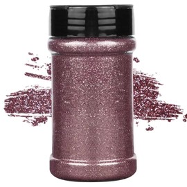 TORC Rose Gold Fine Glitter 4 oz Glitter Powder for Tumblers Resin Crafts Slime Cosmetic Nail Painting Festival Decoration