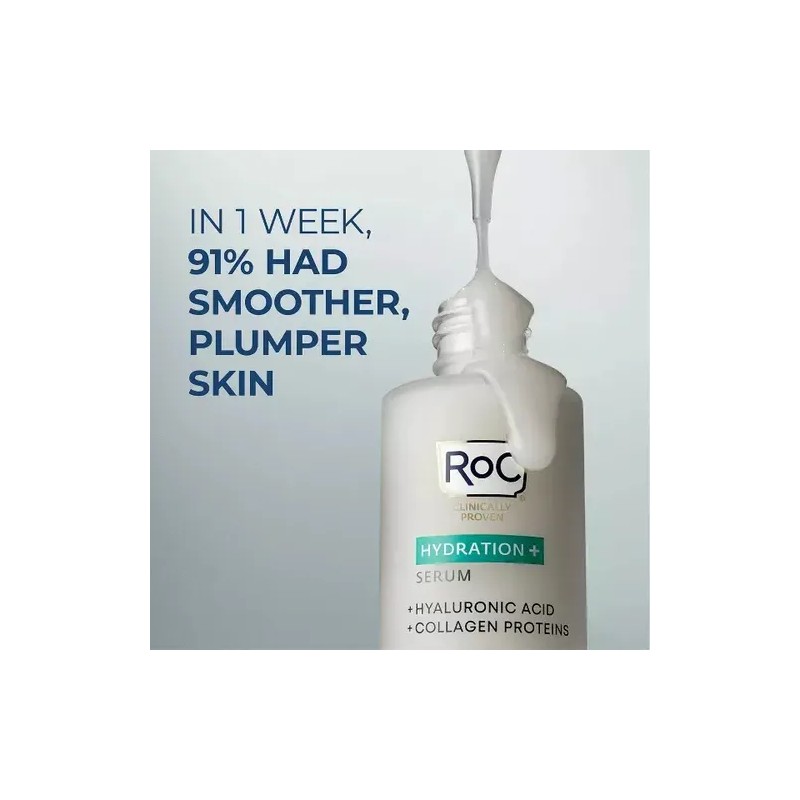 Roc Hydration Serum Suero Hidratante Facial 30 Ml