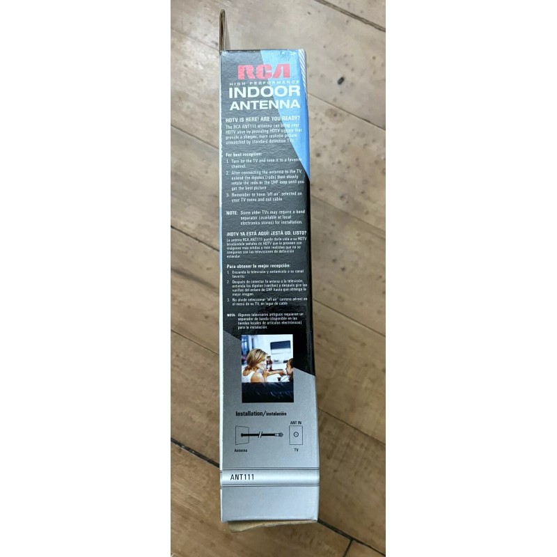 RCA NEW! RCA High Performance HDTV TV Indoor Antenna Black