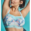 Panache Women's High Impact Underwire Sports Bra, Boho Print, 40DD
