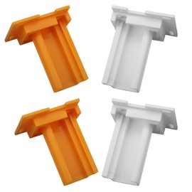 RV Drawer Slides Brackets Replace for RV Designer H307, 3/4” Drawer Slide Socket, RV Drawer Hardware Including Left and Right (1-1/8” Total), Fits in Most RV Drawers - 2 Pca