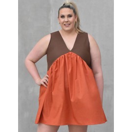 Know Me ME2120K5 Misses' Flowy A-line Dress Sewing Pattern Packet by Alisha Grace, Design Code ME2120, Sizes 8-10-12-14-16