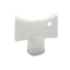 DOJA Barcelona Radiator Mounting Set 1 x 1/2 White Kit
