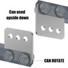 P2950-EG Strut Channel 4-Wheel Trolley Assembly with Eye Loop,Stable Welded