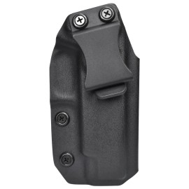 Maxtor Tactical IWB Low Sweat Shield Holster fits Glock 19, 23, 32 - Carbon Fiber, Right