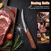 OPAYLY Hand-Forged Butcher & Carving Knife Set for Meat Cutting,
