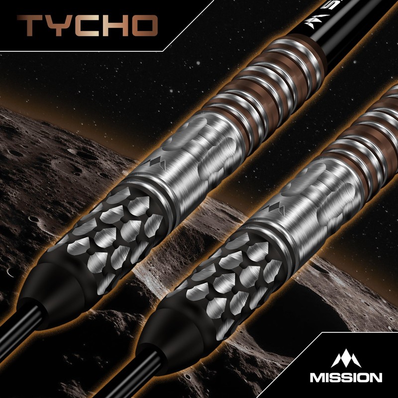Mission Darts | Tycho | Steel Tip Darts | 90%