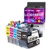 MM MUCH & MORE Compatible Ink Cartridge Replacement for Brother