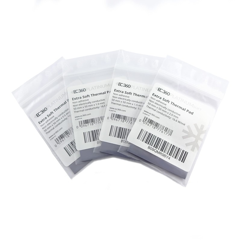 EC360® Platinum Soft 16.6W/mK Thermal Pad 50 x 50 x