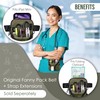 First Lifesaver 4-in-1 Convertible Nurse Fanny Pack with Multi-Compartment and