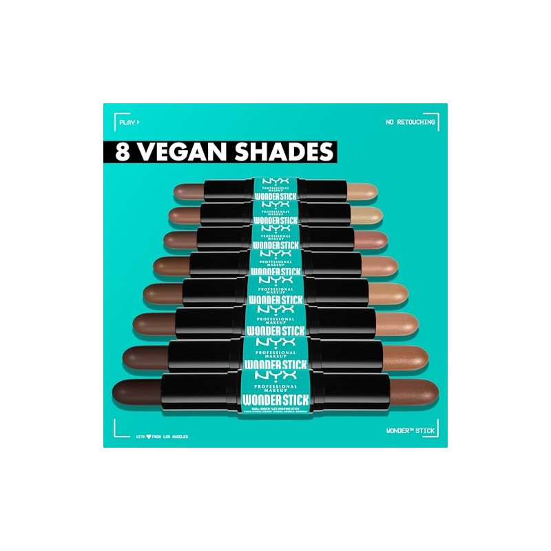 NYX PROFESSIONAL MAKEUP Wonder Stick, Face Shaping & Contouring Stick