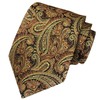 LEX STANDARD NA003 Men's Paisley Pattern Stylish Necktie, Casual Suit,