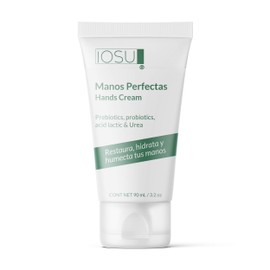 iOSU Crema Manos Perfectas -Reparadora con prebióticos y probióticos - Restaura, Hidrata y Humecta tus manos