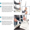 Homecraft Aluminium Shower Stool, Circular Seat, 50.8-61cm