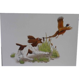 Springer Spaniel (liver and white) Notecards (pack of 10)