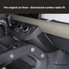 JONKOKO Car Styling Car Center Console Knee Leg Elbow Panel