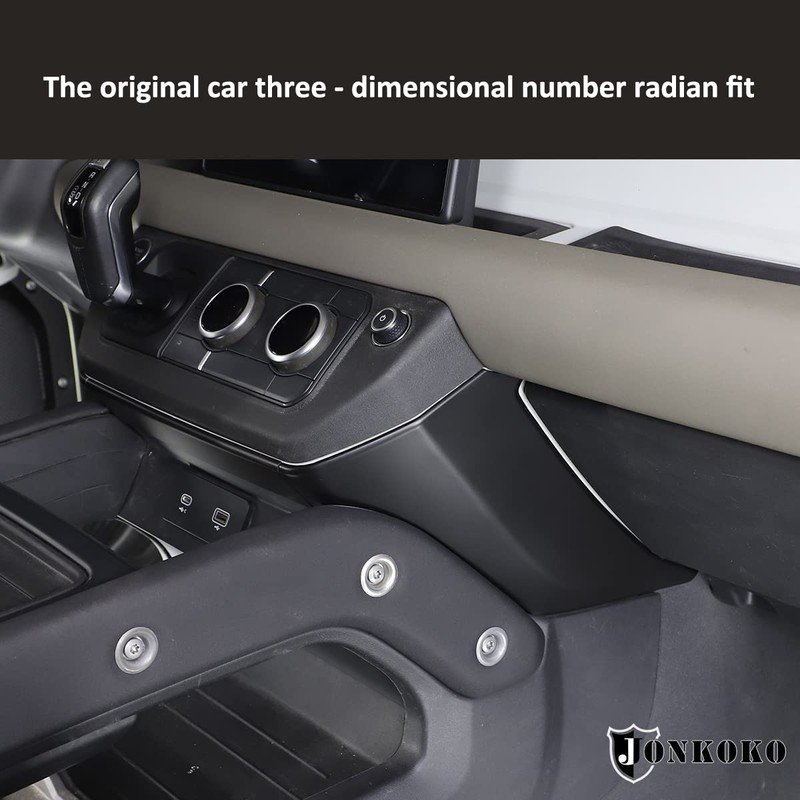 JONKOKO Car Styling Car Center Console Knee Leg Elbow Panel