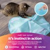 SmartyKat Electronic Motion Juguetes para Gatos, Persecución en Caliente, Azul