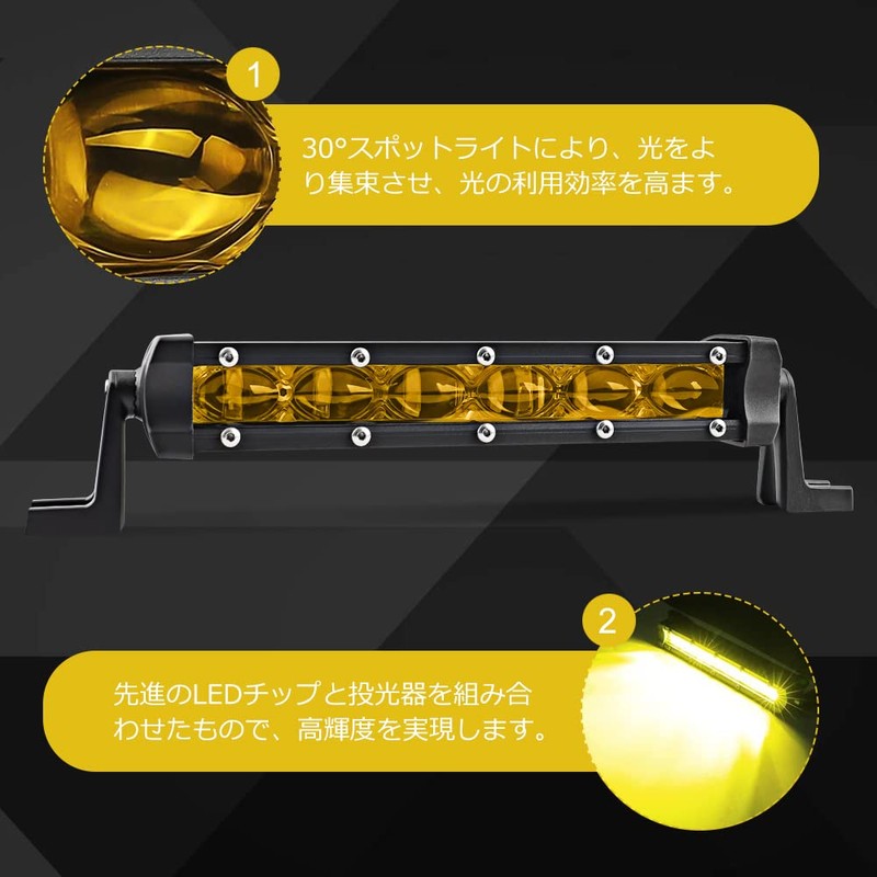 LED Fog Lamp, LED Work Light, 7 Inch, LED Work