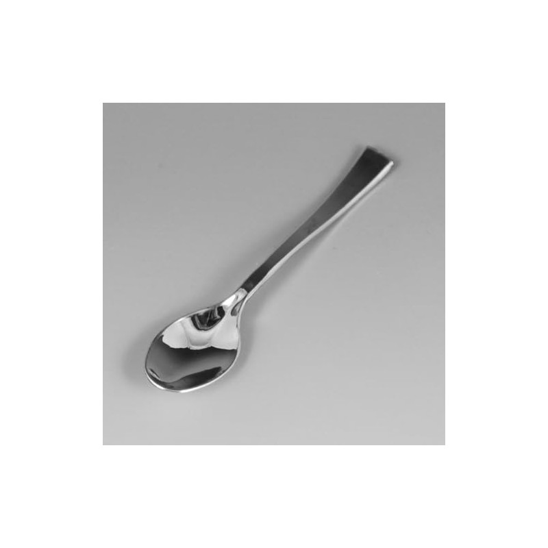Tiny Tasters Mini Spoons - 3.75" | Silver | Pack