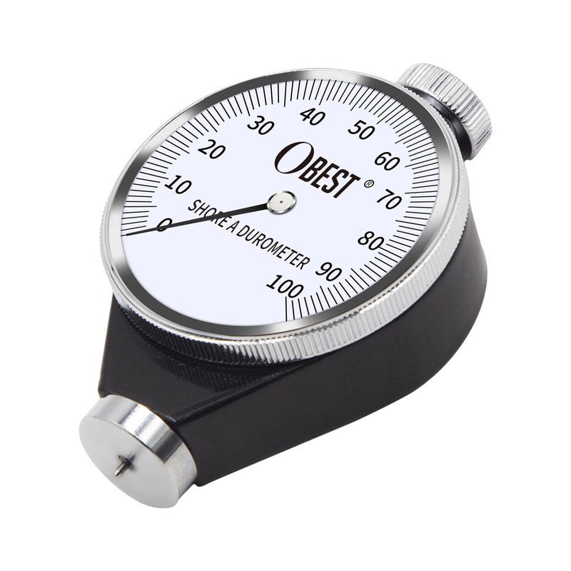 OBEST Hardness Tester, Analog Durometer (A-type), Hardness Measurement 0-100 HA..