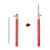 sourcing map Adjustable Handle Punch Needle Metal Tube with Adjustable
