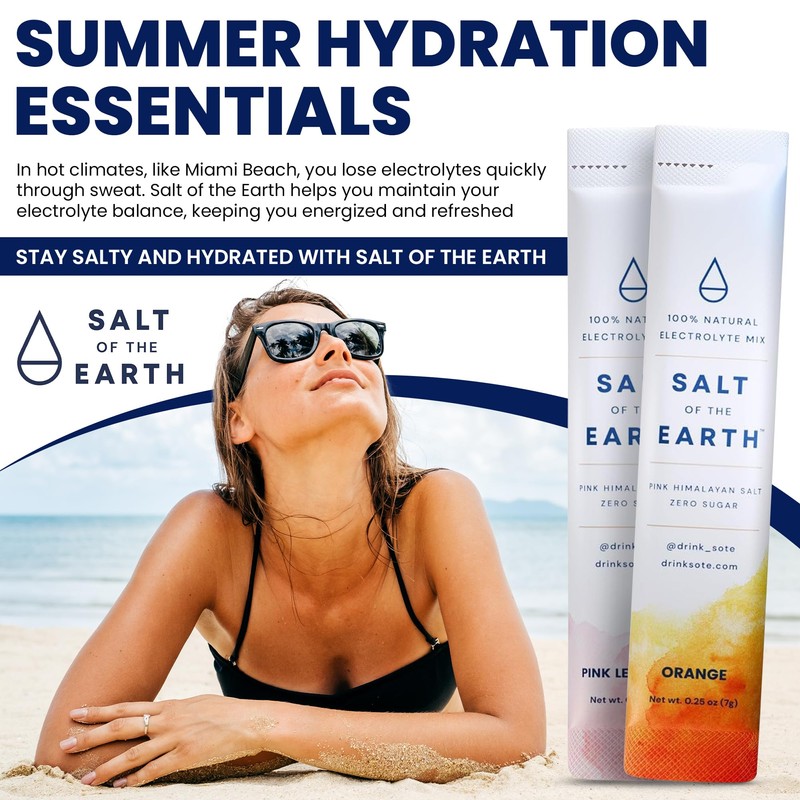 Salt of the Earth Premium Zero-Sugar Electrolyte - Made with