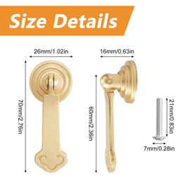 MOROBOR 6Pcs Teardrop Cabinet Pulls, Zinc Alloy Pendant Handles Single Hole Handle with Mounting Screws for Wardrobe Cupboard Drawer Door Furniture Decorative