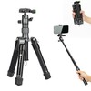 Fotopro Mini Tripod with Ball Head Phone Mount Detachable Selfie