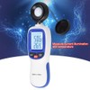 Akozon Medidor Iluminación, WT81 Medidor de luz portátil, Luxómetro Profesional