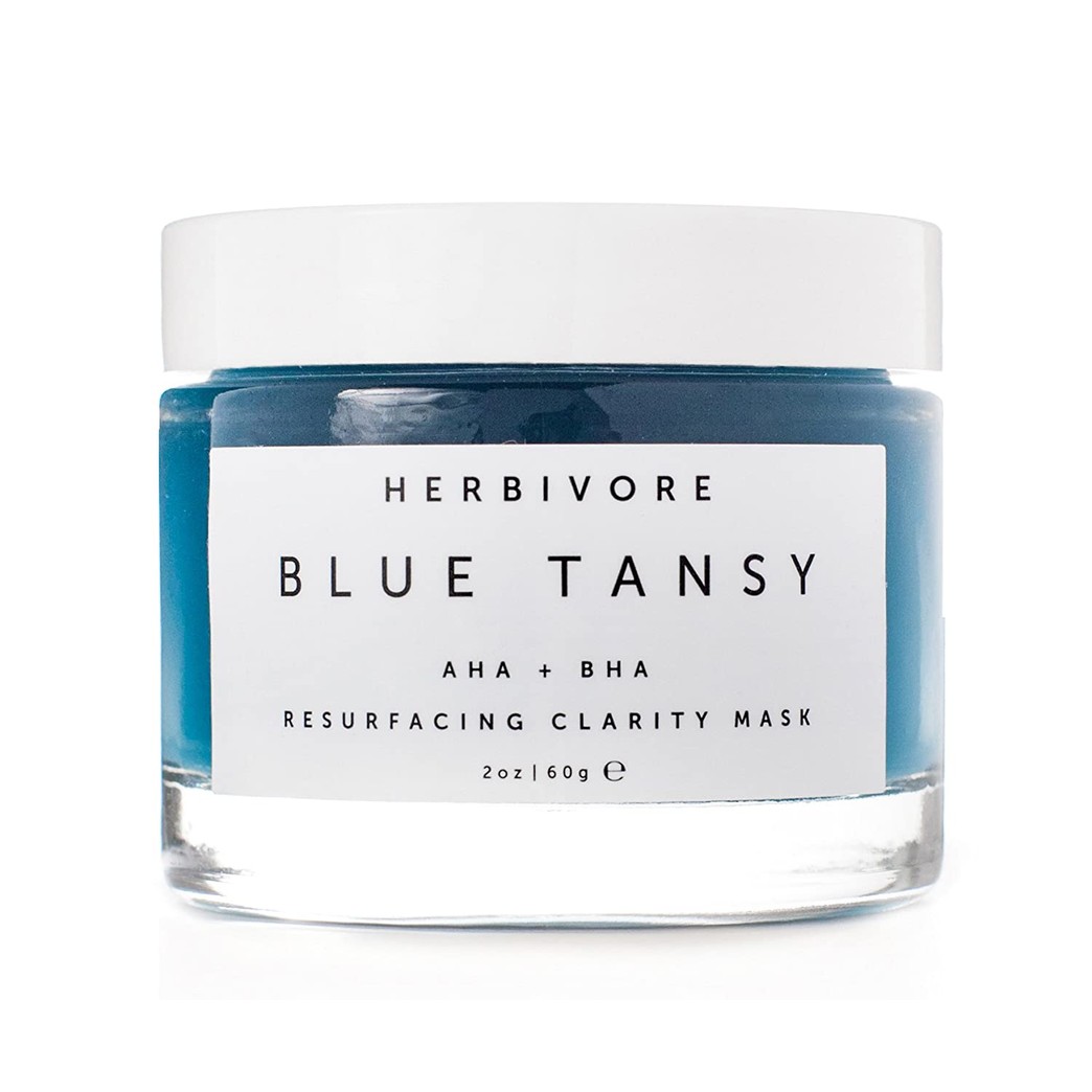 Herbivore - Natural Blue Tansy Invisible Pores Resurfacing Clarity Mask | Truly Natural, Non-Toxic, Clean Beauty