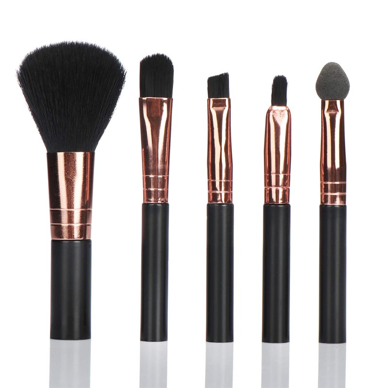 com-four® 10-Piece Mini Cosmetic Brush Set - Makeup Brush in