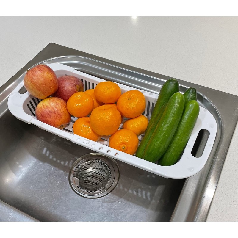 NDBOX Extendable Colander Strainer - Light, Strong, Sturdy and Durable
