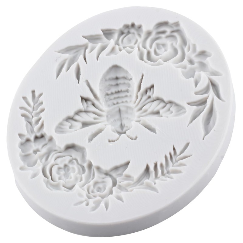 Lingzhi Bumble Bee Fondant Molds Butterfly Silicone Mold Set Of