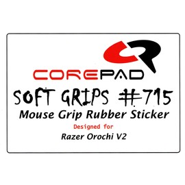 Corepad Soft Grips Razer Orochi V2 Grips, 1 Set (Genuine Domestic Product) (White)