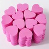 50 Pieces Nail File Creative Heart Shaped Double Sided Nailfile